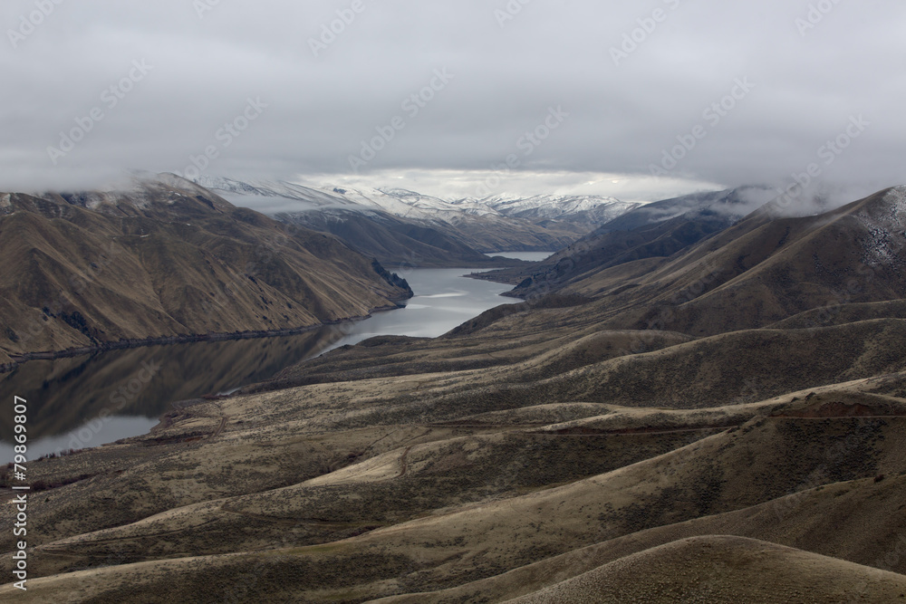 Fototapeta premium Snake River Canyon between Idaho and Oregon