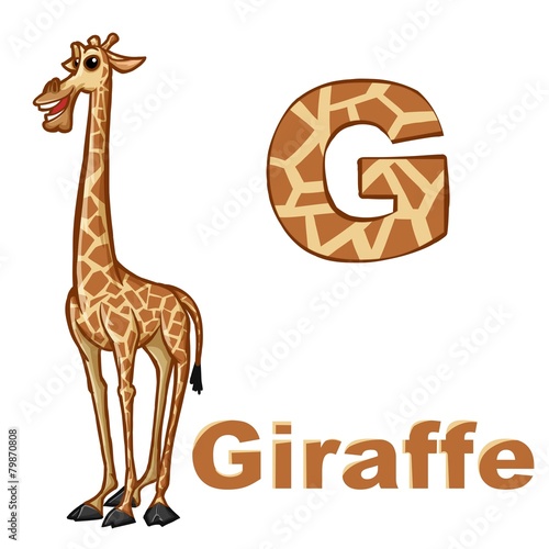 giraffe alphabet