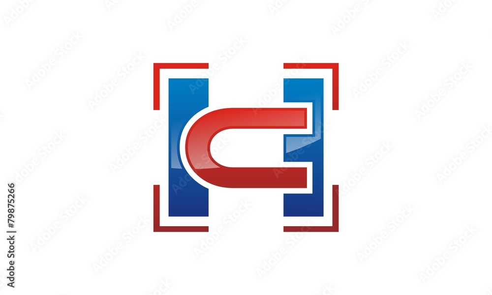 Obraz premium HC logo icon