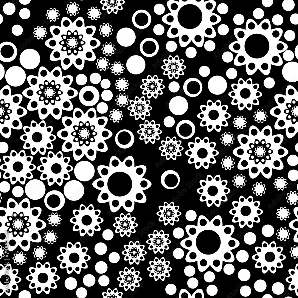 Abstract unusual background white black seamless pattern Abstract unusual background white black seamless pattern