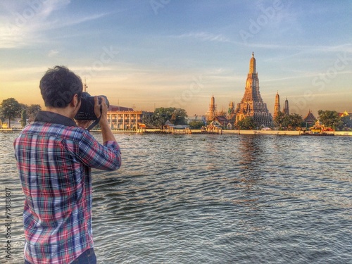 Photography art of temple