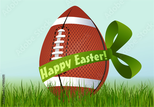 Rugby Easter egg