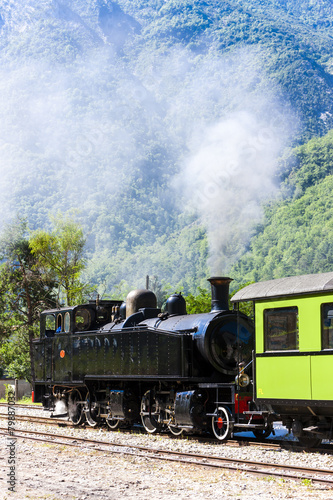 Fototapeta Naklejka Na Ścianę i Meble -  steam train, Villars-sur-Var, Provence, France