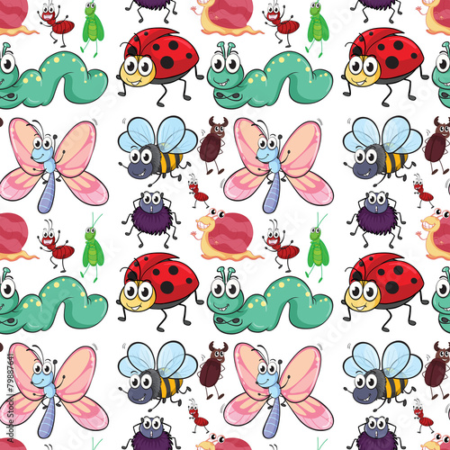 Seamless insect