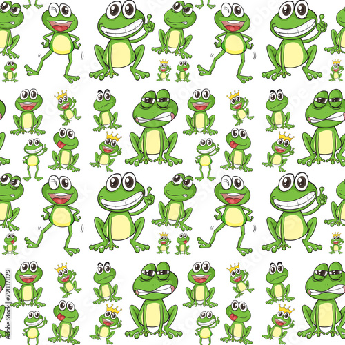 Seamless frog