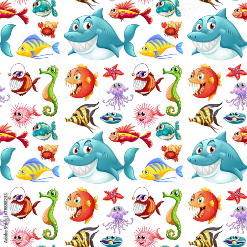 Seamless fish.