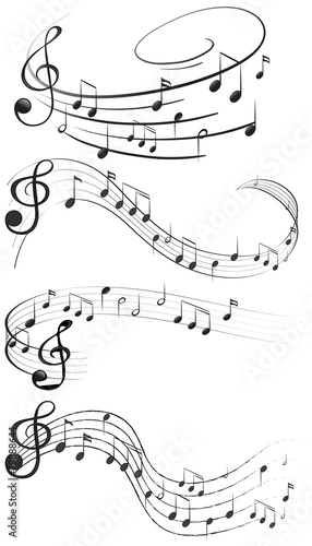 Music notes