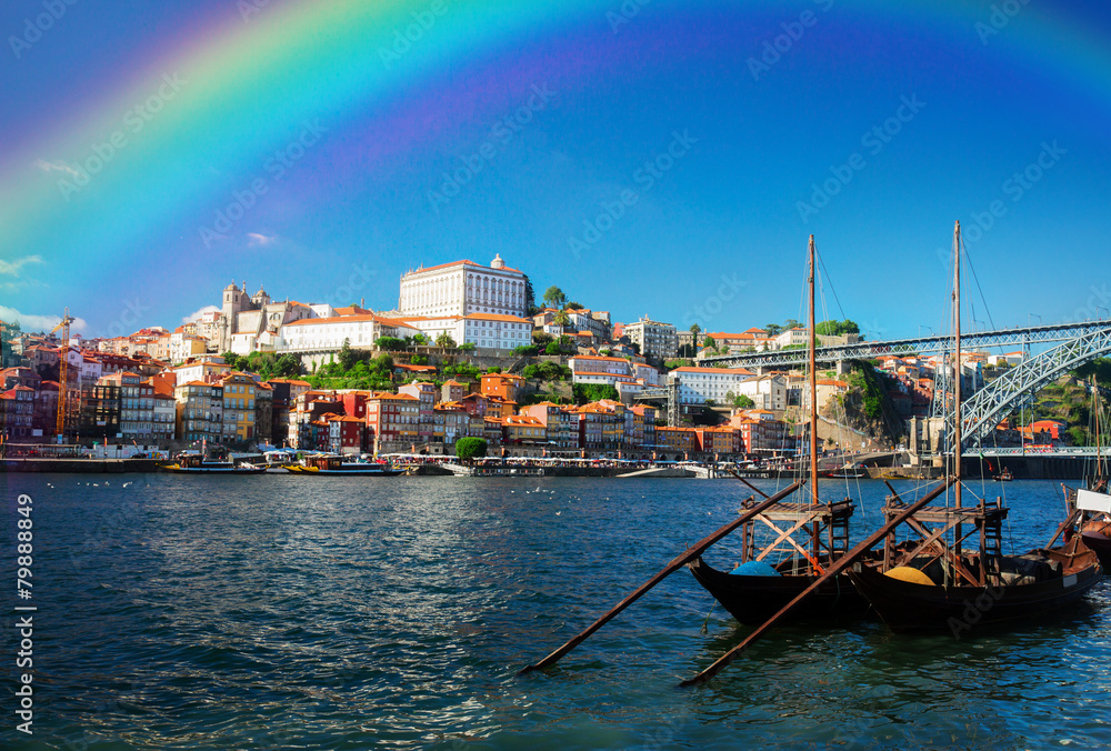 Day scene of Porto, Portugal