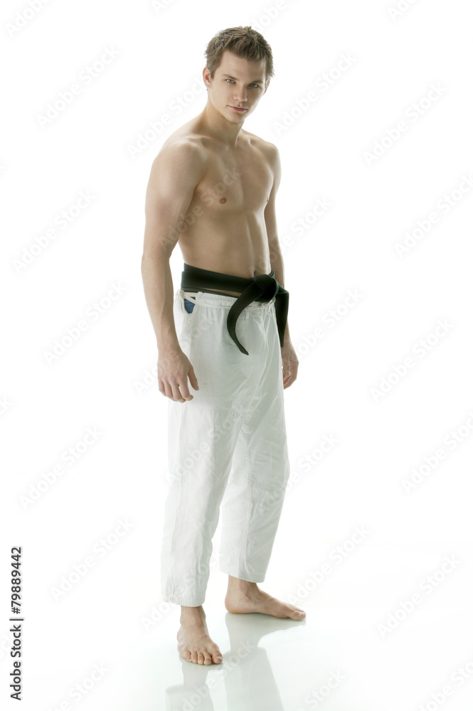 Fototapeta premium young karate men