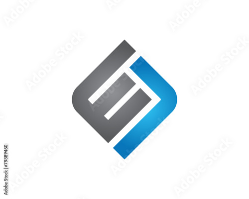 ej el logo icon template