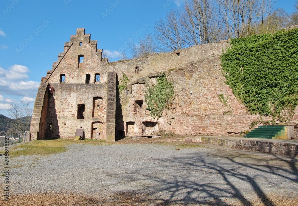 Ruine Scherenburg, Gemünden