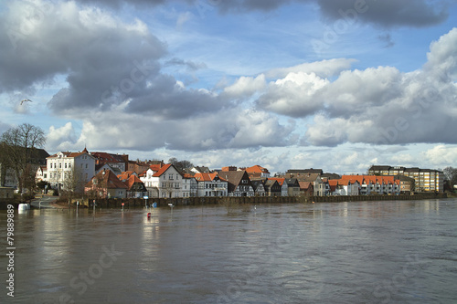 Weser-Hochwasser-Minden