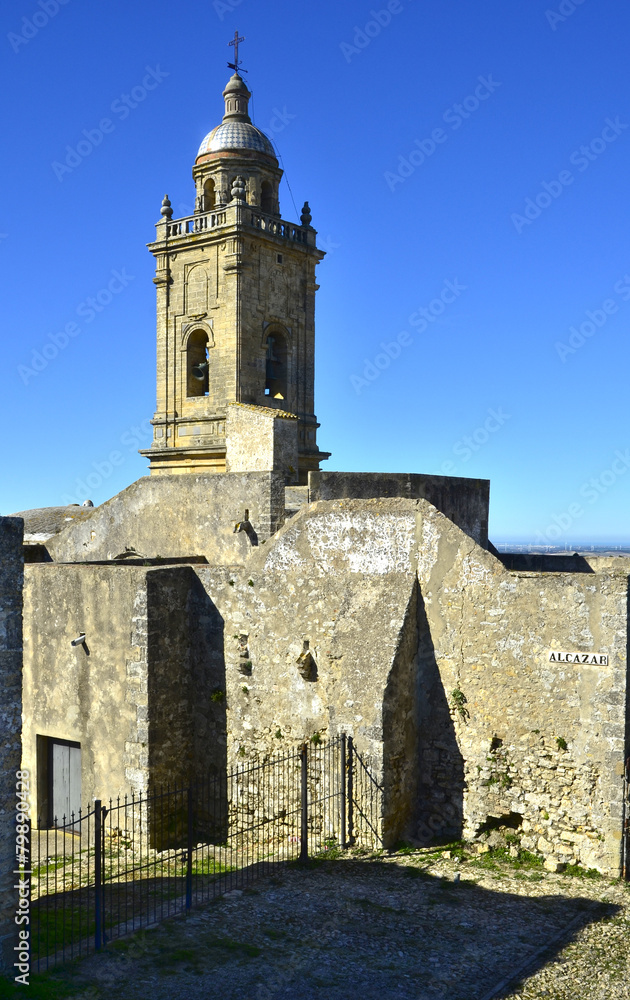 Fototapeta premium Iglesia de Santa María La Mayor.Medina-Sidonia.Cádiz.España