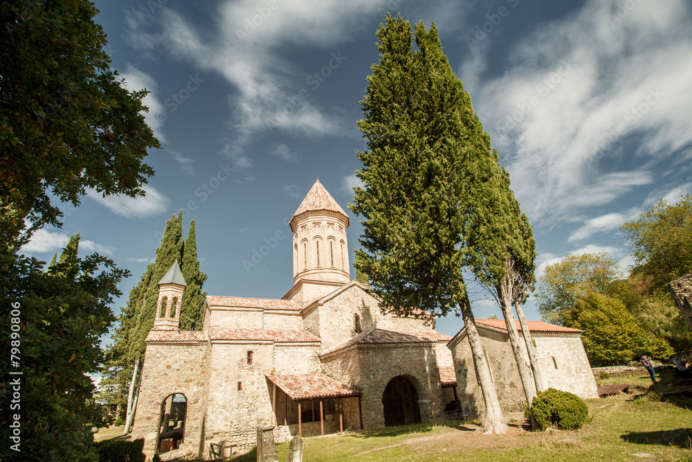 Naklejka premium Georgia Monastery