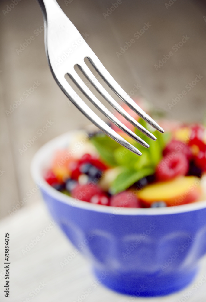 Fresh tasty fruit salad Fresh tasty fruit salad