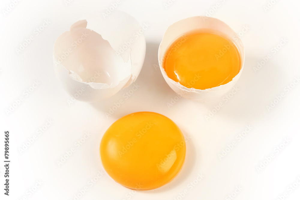 two yolks
