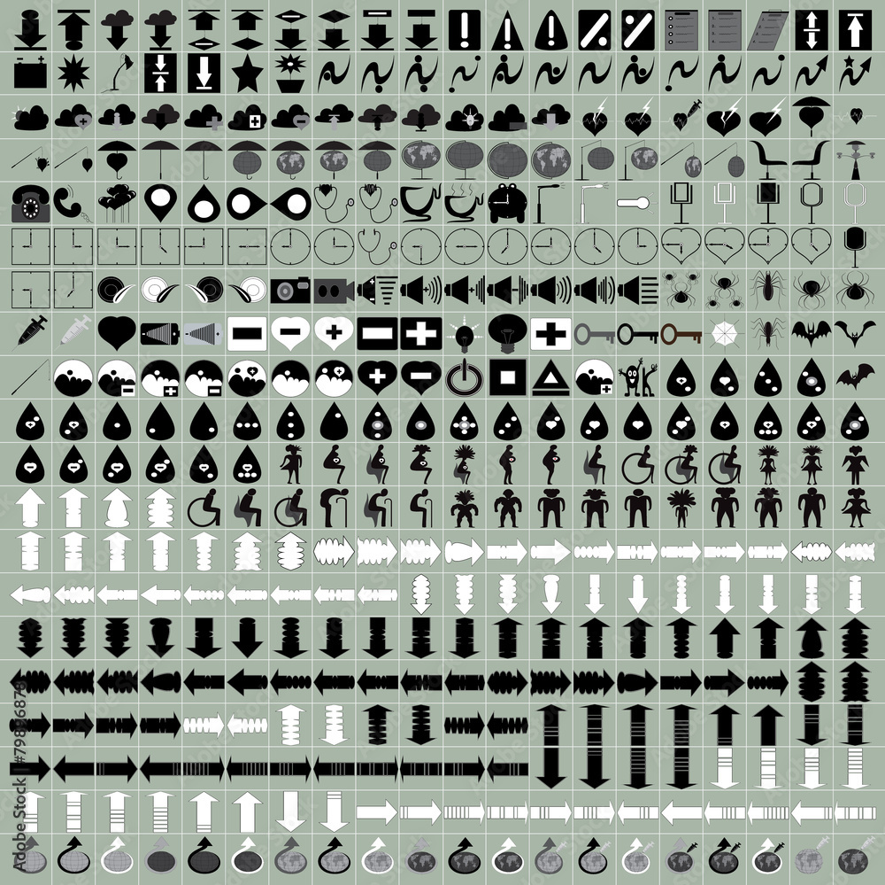 icon set vector icon set vector