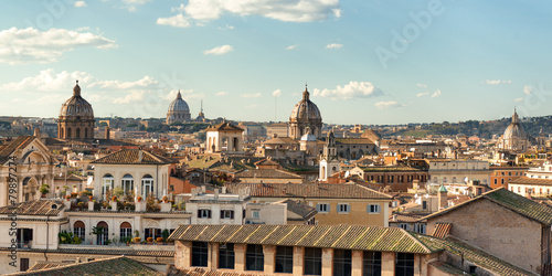 Panorama View of Rome