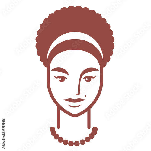 simple portrait of a chubby girl with curly hair and balding