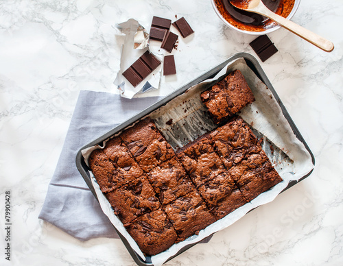 Konstfotografi chocolate brownie