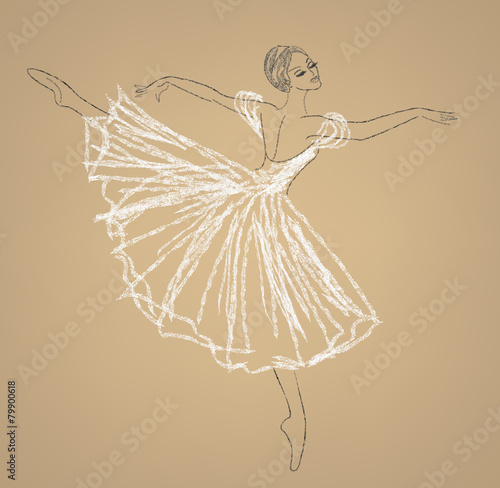 dancing ballerina