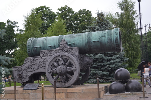 Царь-пушка. Московский Кремль