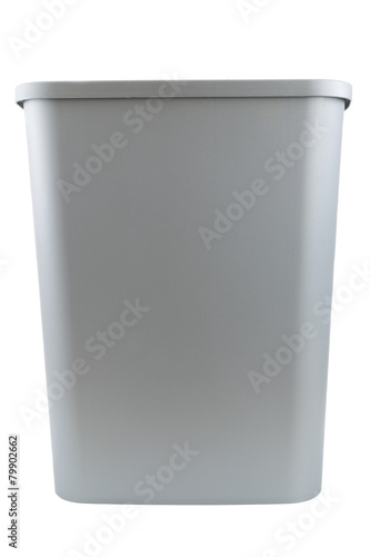 Wallpaper Mural Office trash can front, isolated on a white background Torontodigital.ca
