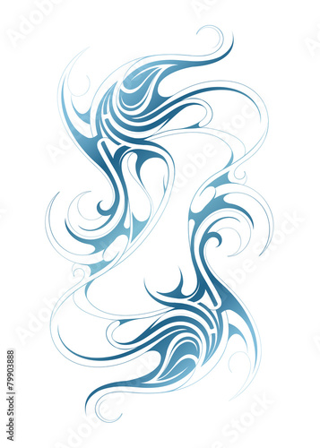 Water swirls