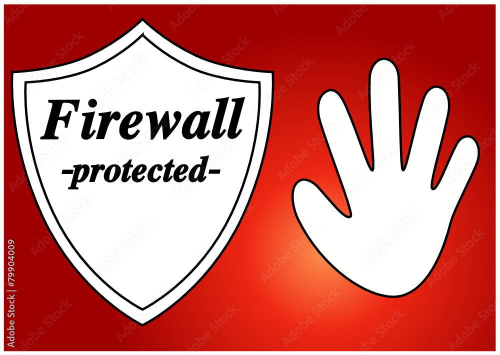 Obraz premium Firewall