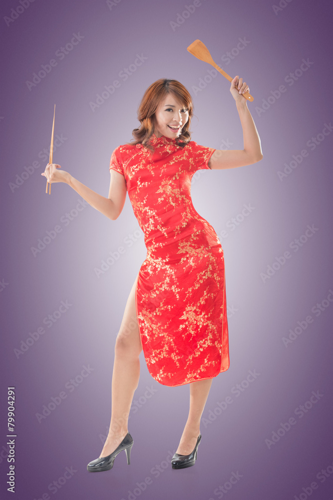 Chinese woman dress traditional cheongsam Chinese woman dress traditional cheongsam