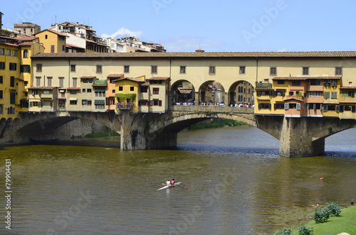 Italy, Ponte Vecchio in Florence