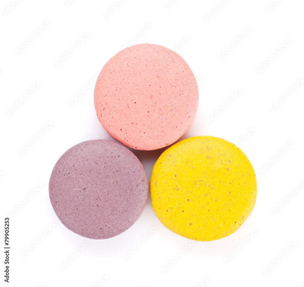 Colorful macaron cookies Colorful macaron cookies