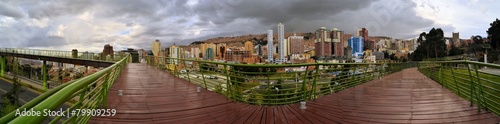 Walkway Urbano Central Park in La Paz photo