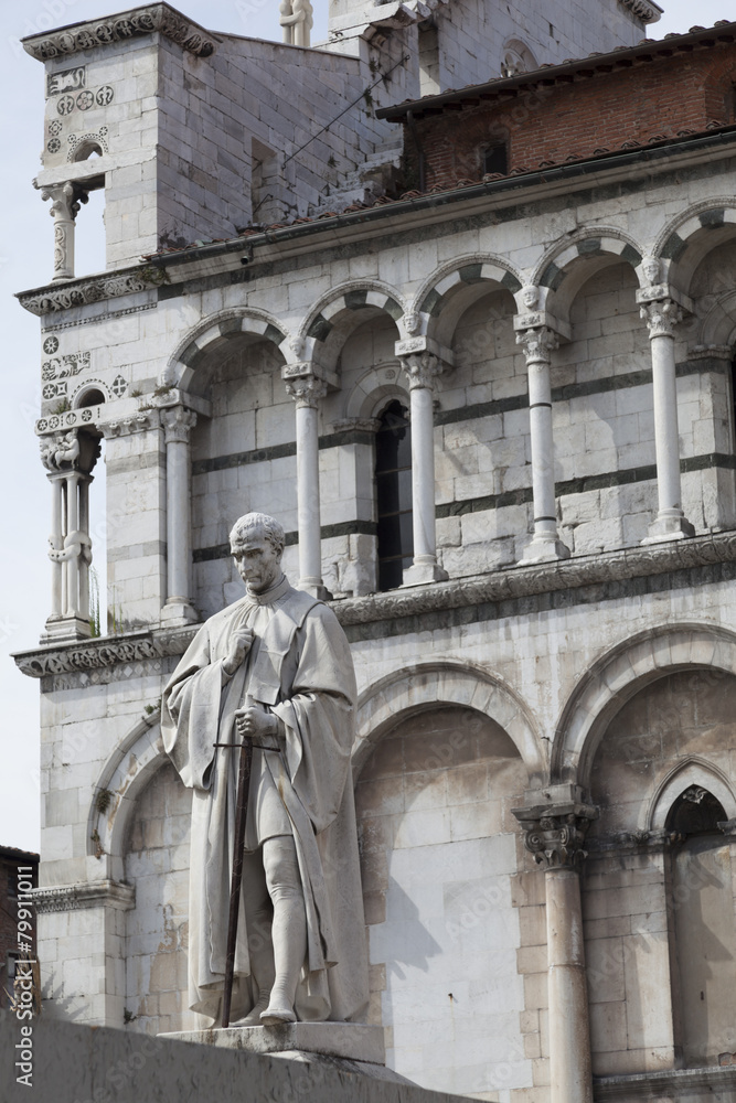 Statua di Francesco Burlamacchi, Lucca Statua di Francesco Burlamacchi, Lucca