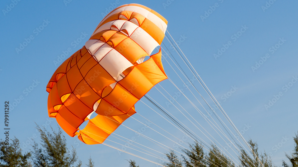 Obraz premium Parasailing