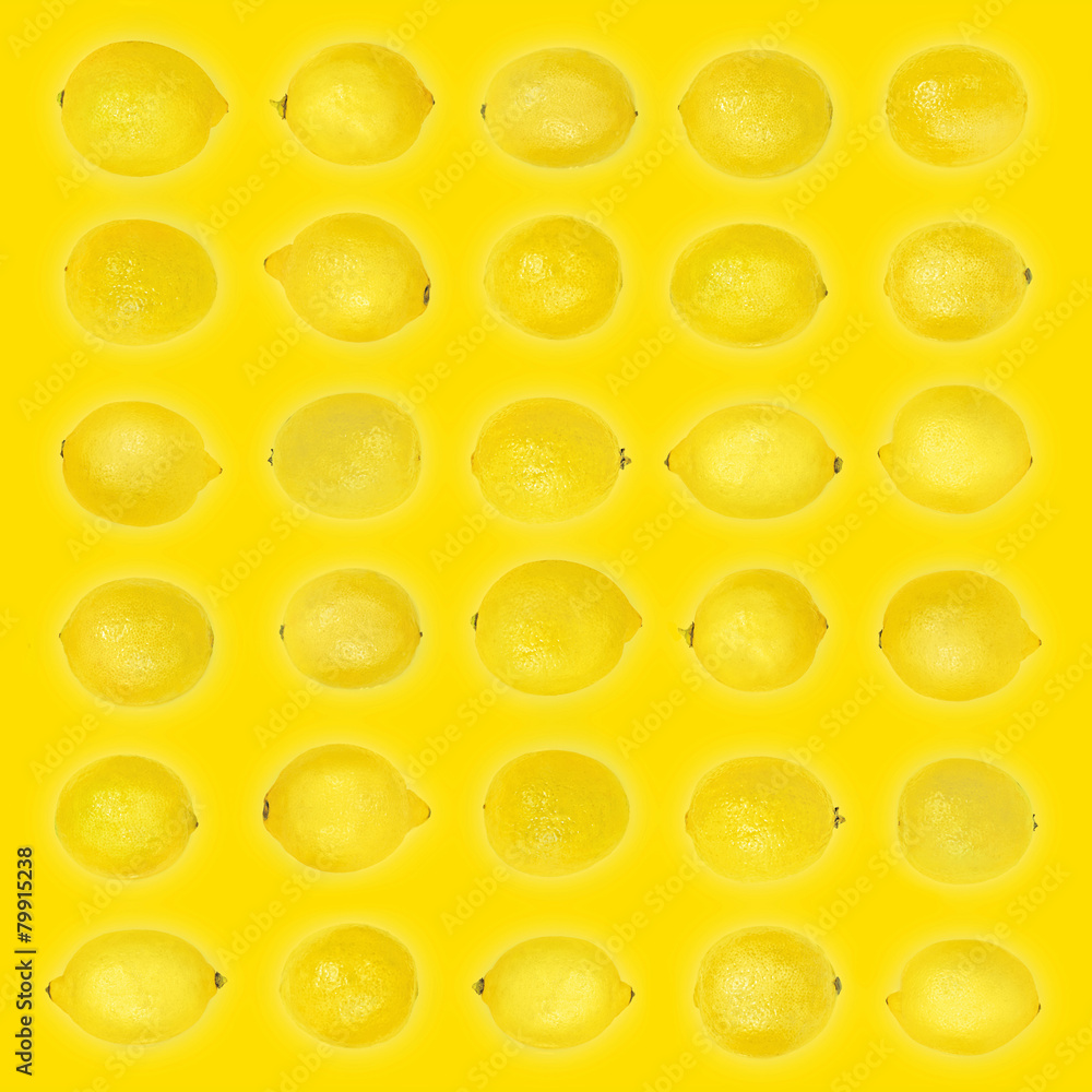 Yellow Lemon background