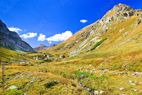 Sky and mountains photo