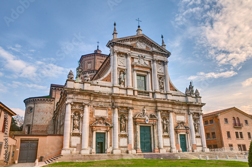 cathedral of S. Maria in Porto in Ravenna, Italy photo
