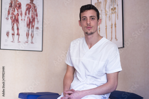 young osteopath