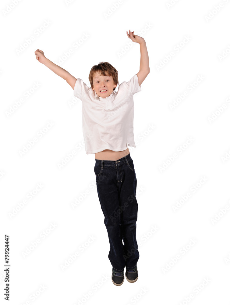 Jumping boy Jumping boy