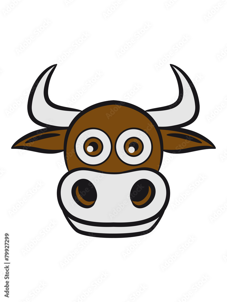 Naklejka premium Taurus Taurus Horoscope sweet