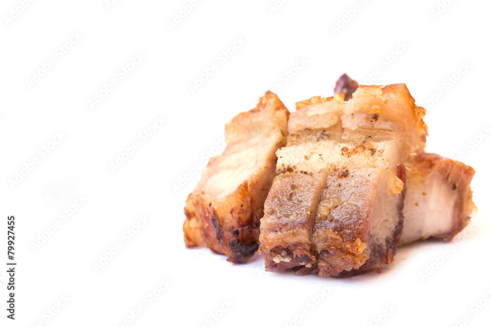 Crispy skin fried pork Crispy skin fried pork