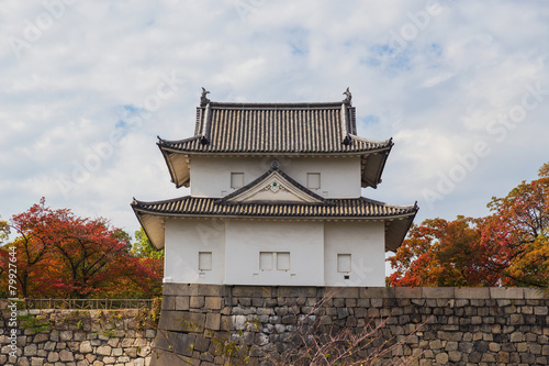 A Turret at Osaka Castle © coward_lion
