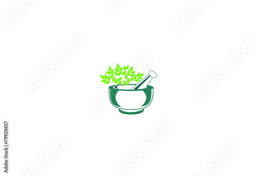 Pharmacy, medichine,herbal, eco icon logo vector