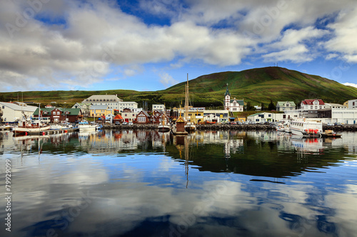 Fotografia Husavik harbor