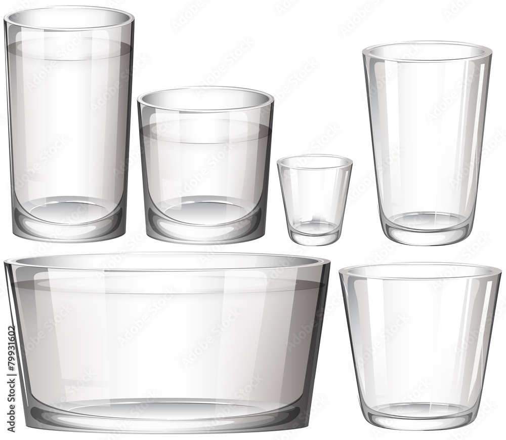 Set of glasses Set of glasses