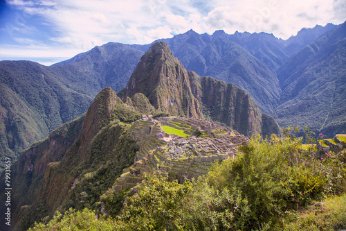 view  of Machu Picchu, Peru © vladislav333222