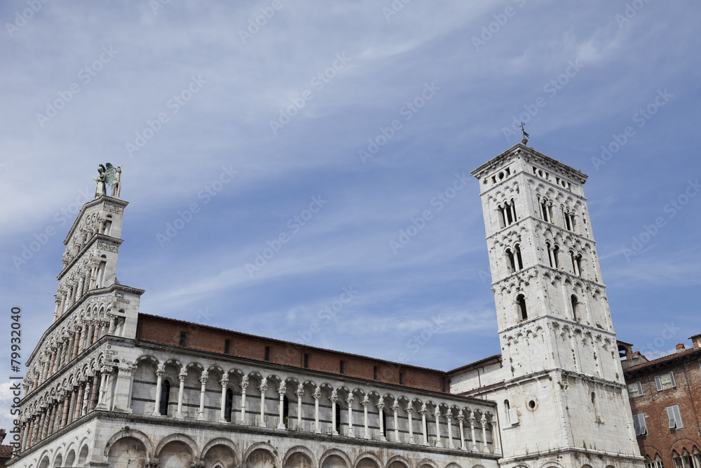 Duomo e campanile, Lucca