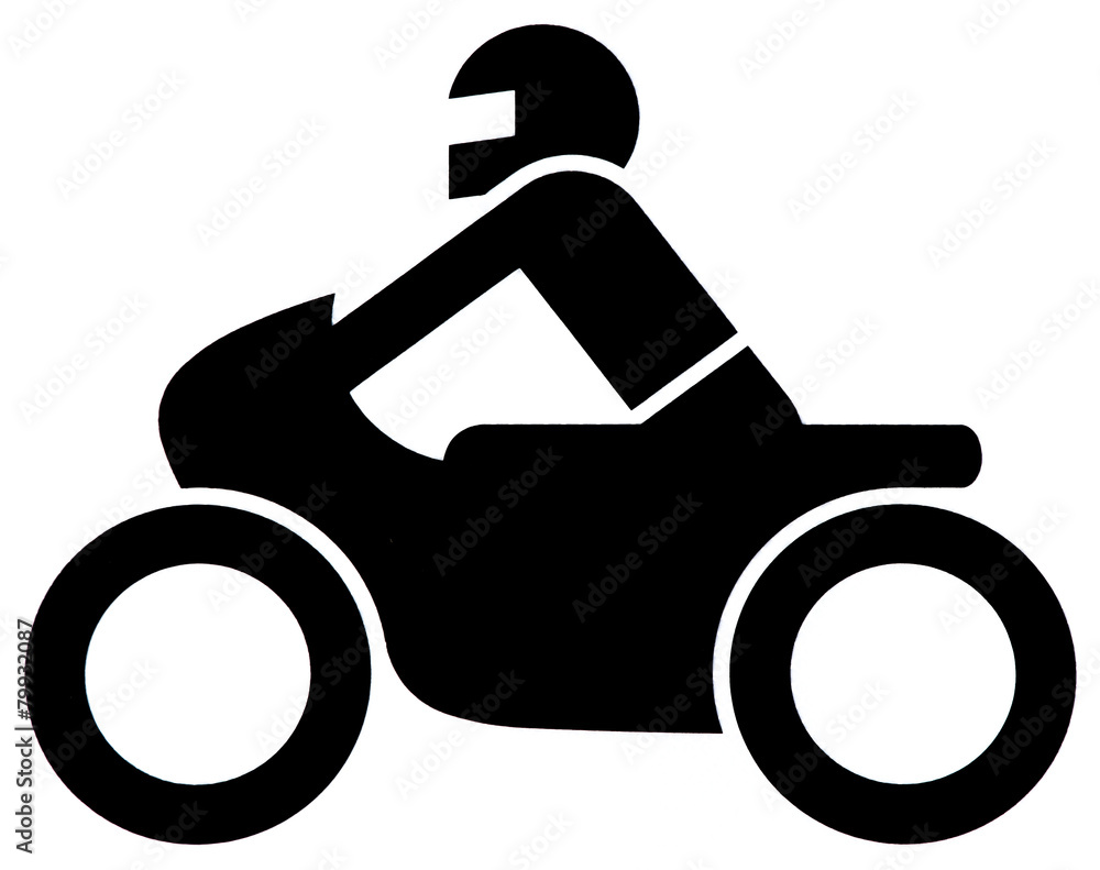 Naklejka premium Motorrad