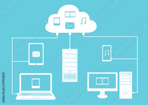 it cloud icon fot